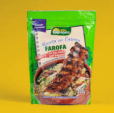 Farofa sabor Costelinha 300g - Bom Gosto